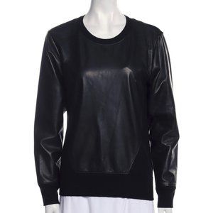 Helmut Lang Lamb Leather Top
